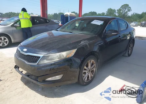 2013 Kia Optima Ex из США, поврежденный, VIN 5XXGN4A75DG204221